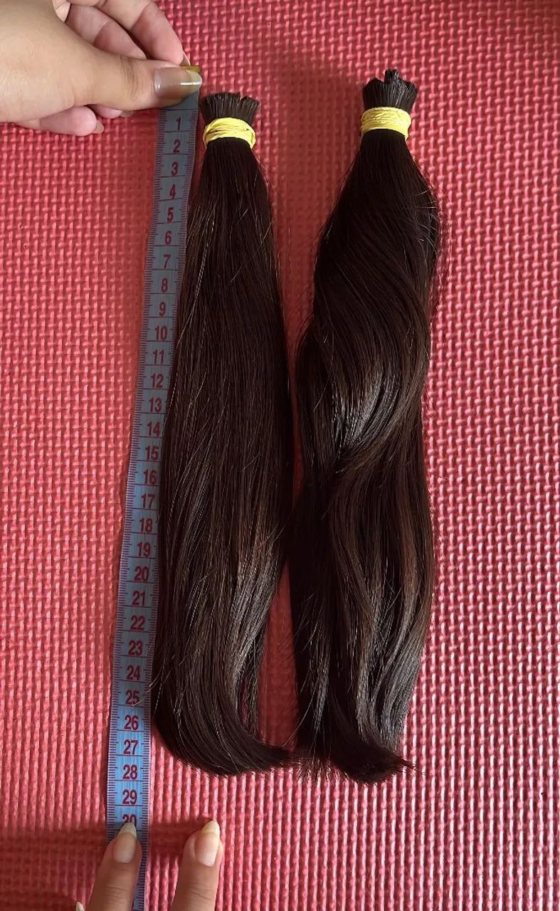 Cabelo humano virgem 
