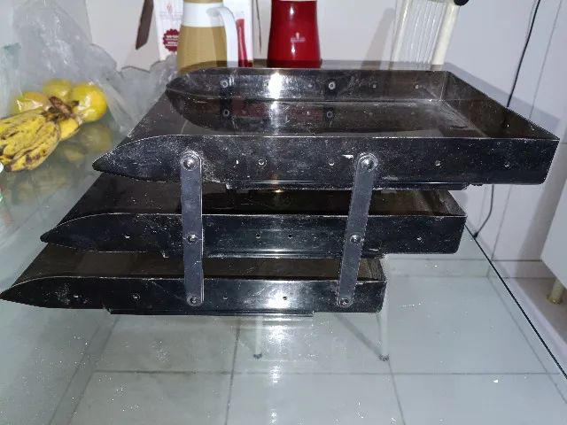 Pasta Organizadora Documentos Tripla Para Escritórios - Foto 3
