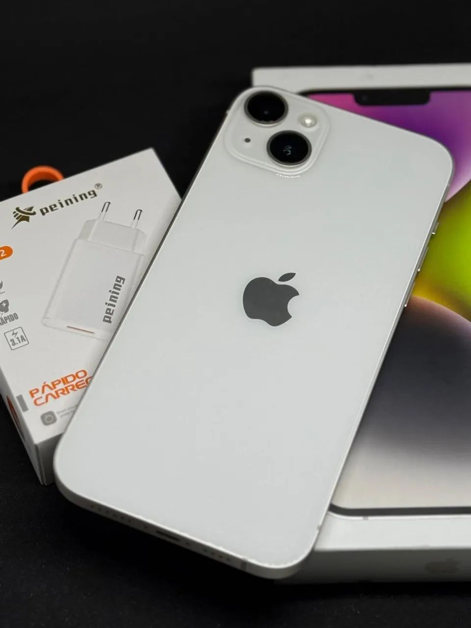 iPhone 14 Plus 128Gb - Branco  - Foto 4