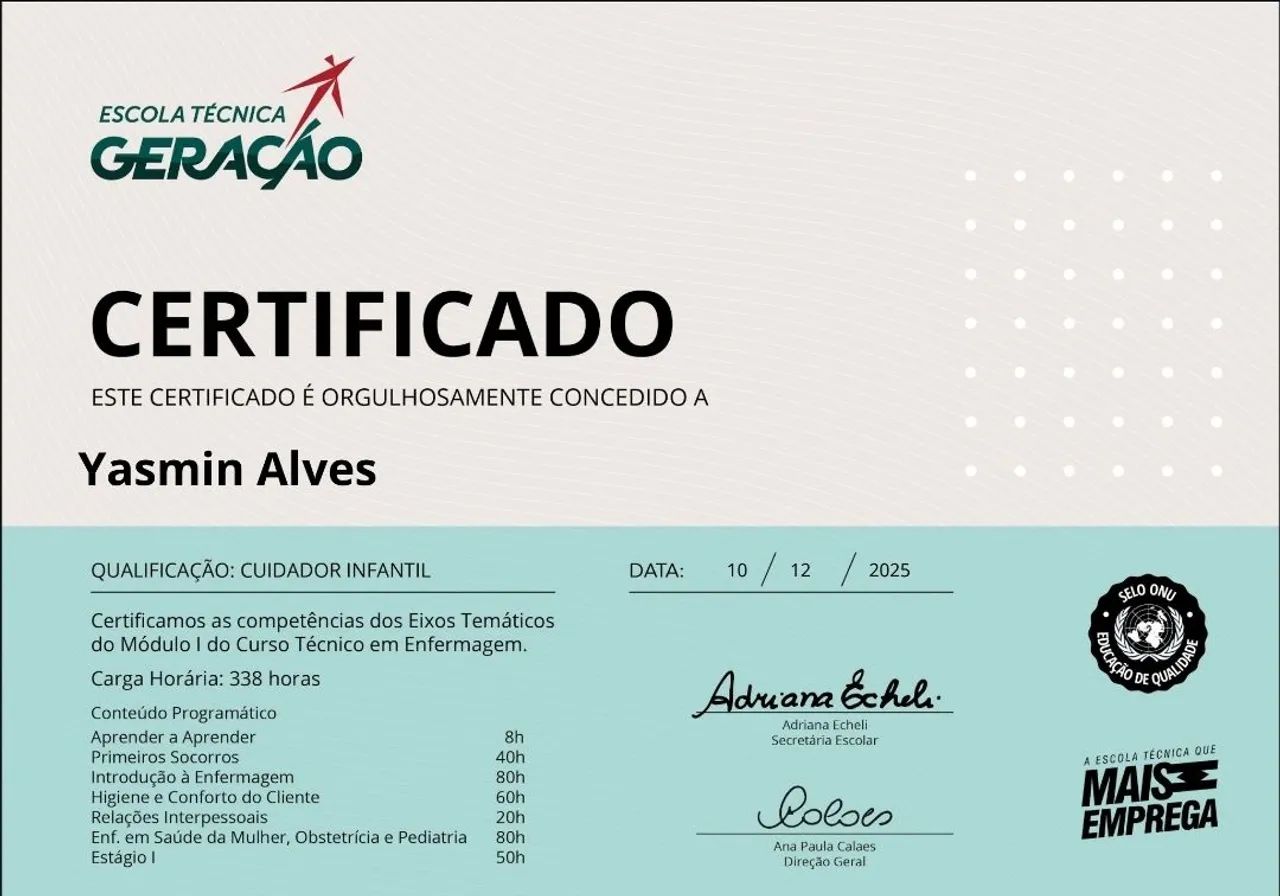 Cuidadora infantil e de idosos  - Foto 2