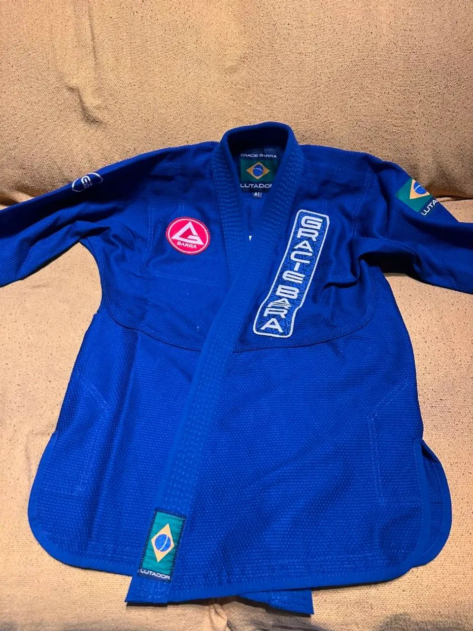 Kimono Azul lutador GB tamanho A1