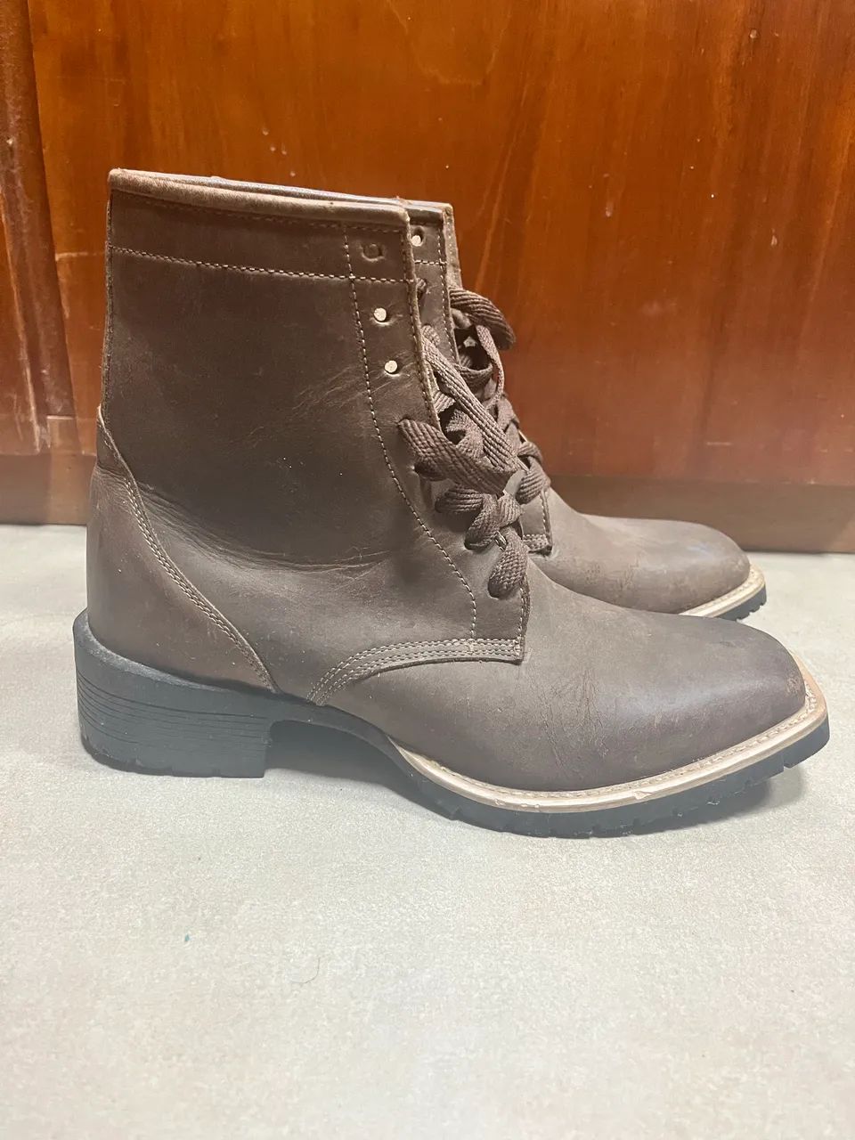 Bota de couro  - Foto 3