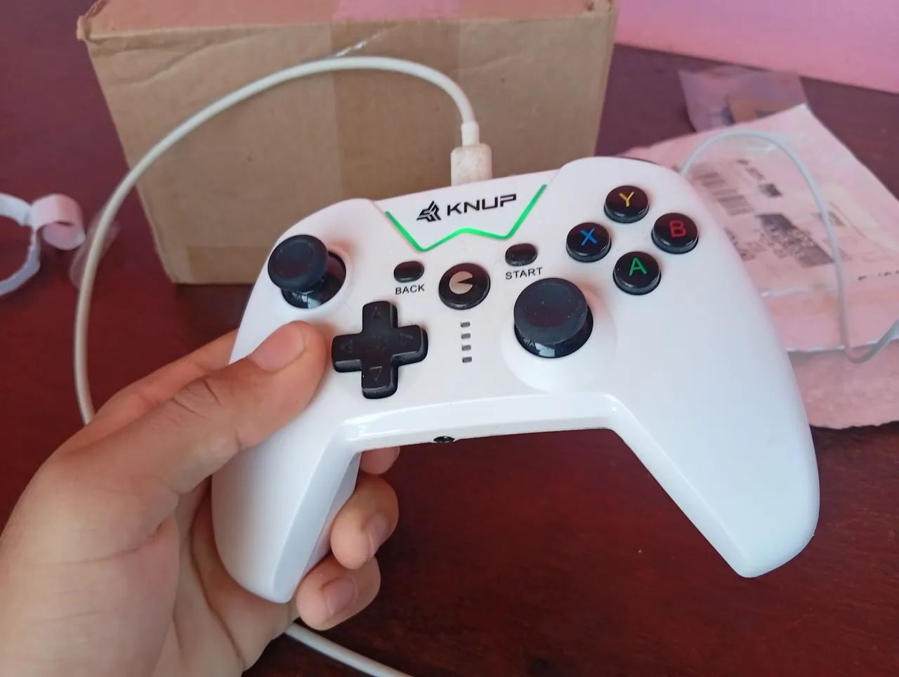 Controle compatível com PC e Xbox 360 - Foto 4