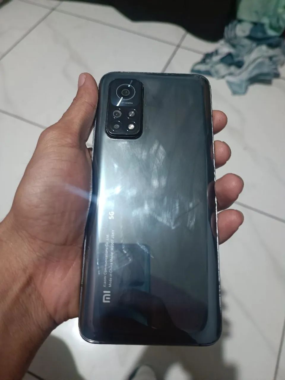 Mi 10t com caixa, carregador e capinha  - Foto 2
