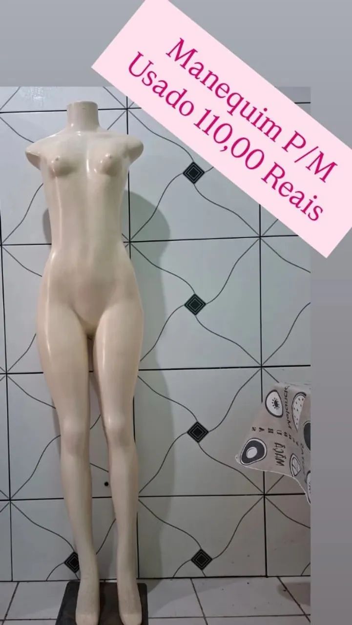 Manequim feminino P/M