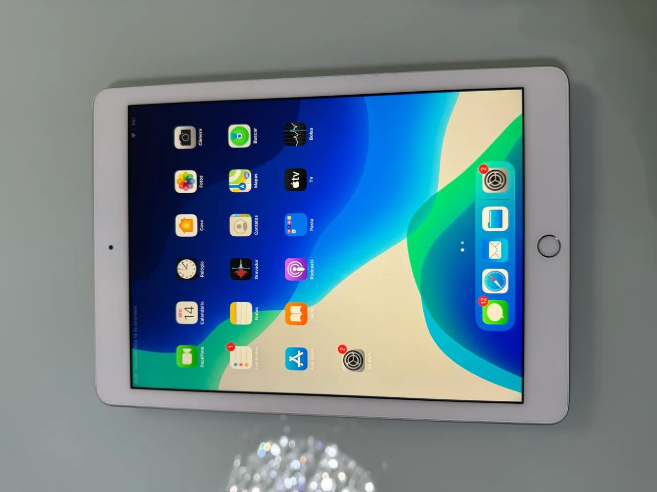 iPad 6ª geração 32GB prata - sem riscos, ótimo estado - Foto 2