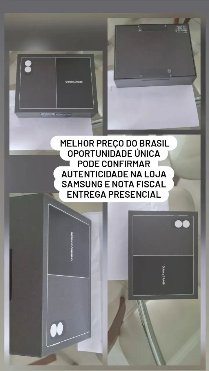 Z fold 8 lacrado NF - Foto 4