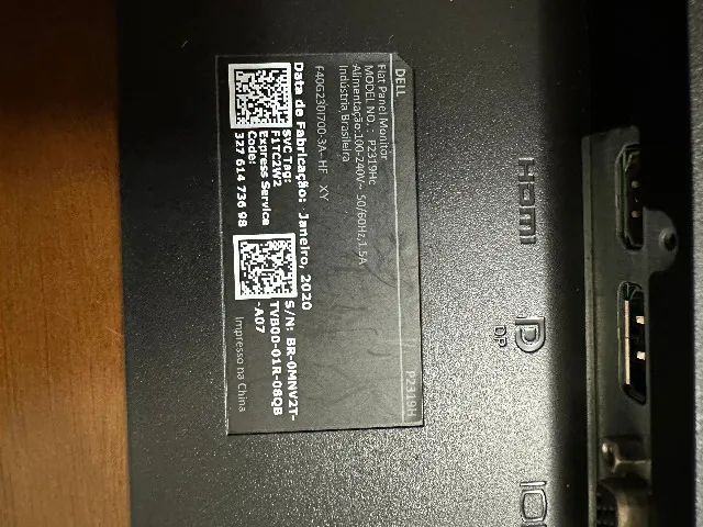 Monitor Dell 23'' P2319H Perfeito Estado - Foto 5