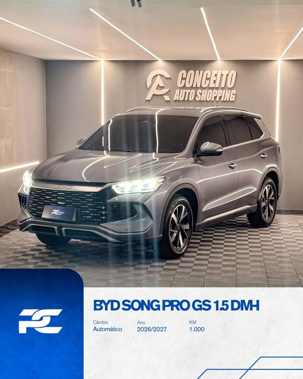 BYD Song Pro Song Pro GS 1.5 16V Aut. (Hibrido) 2027
