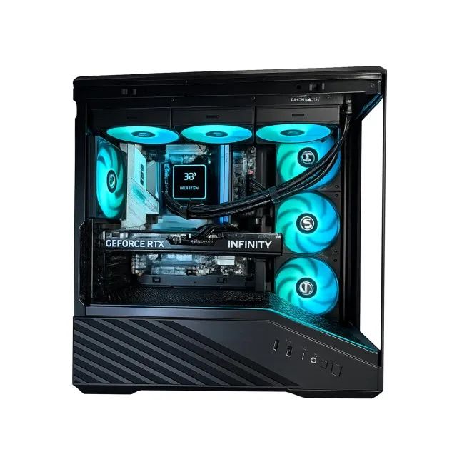 Pc Gamer Avançado Ryzen 7800X3D + Rtx 5070 12gb - Produto novo