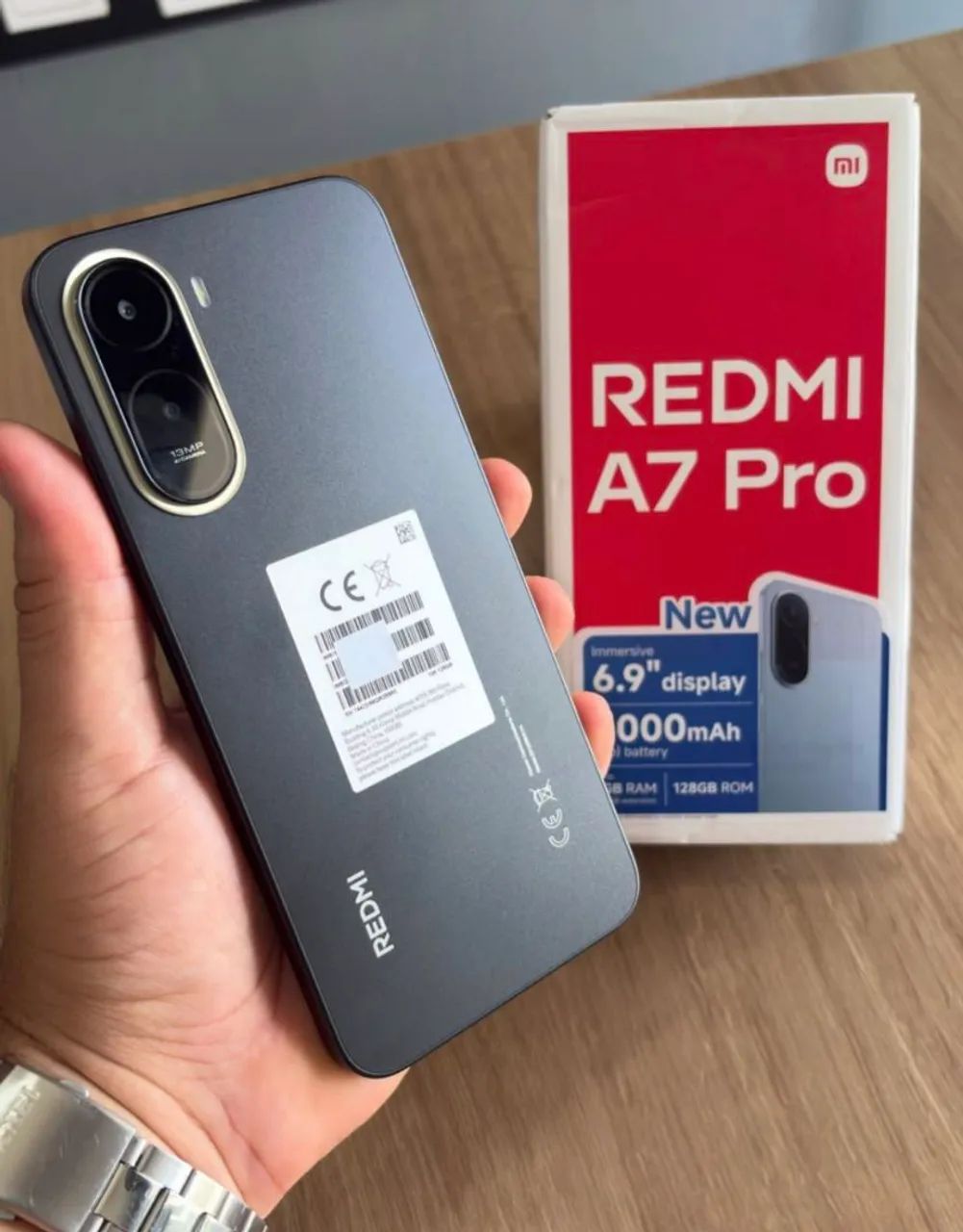 Lançamentooooo - Redmi A7 Pro (4G) 128/4 + Entrega Grátis Black