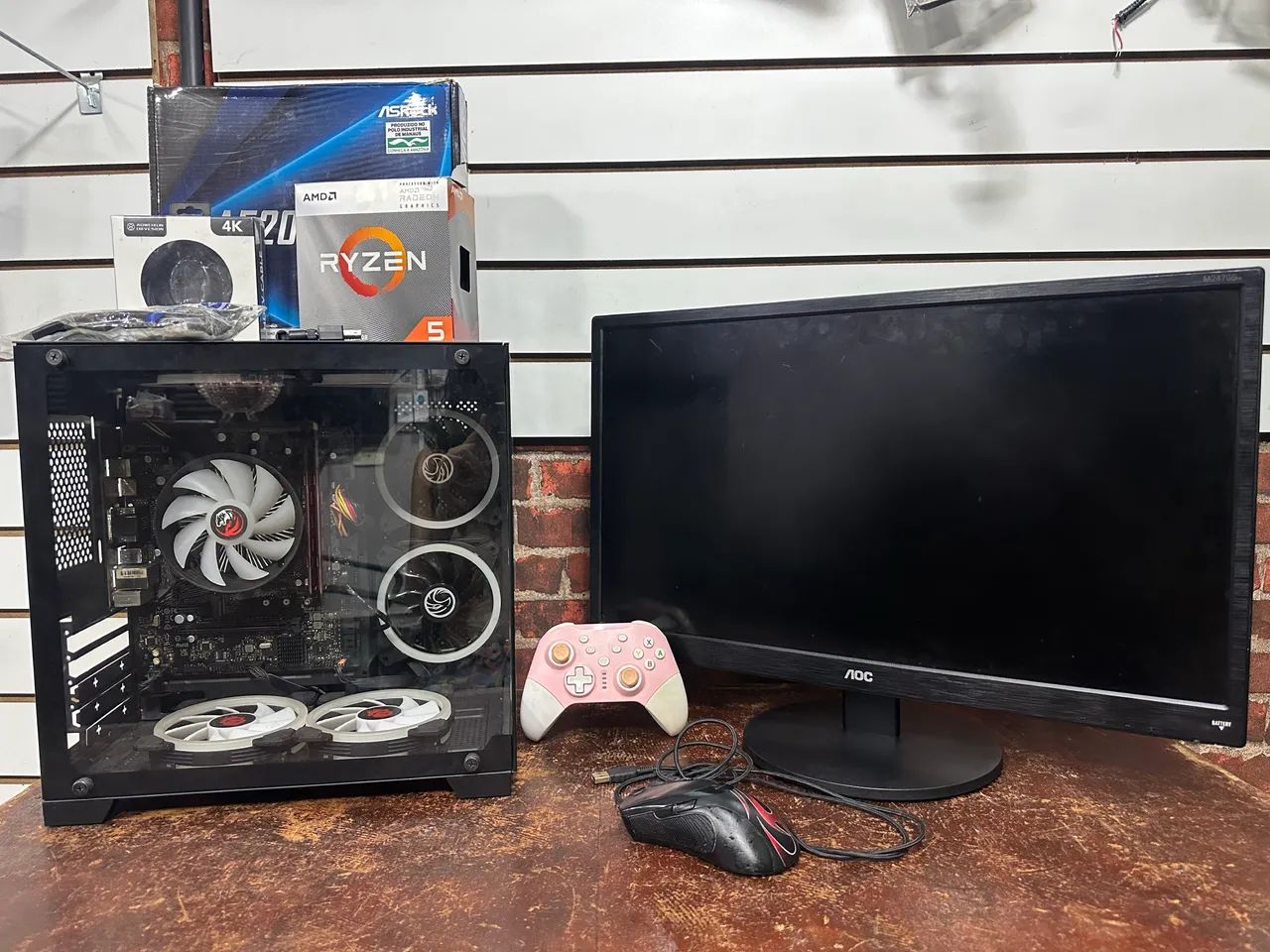 PC GAMER COMPLETO - PRONTO PRA USO - Foto 4