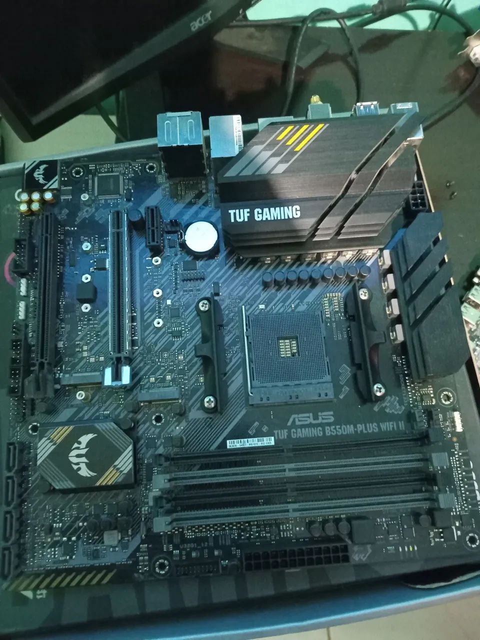 Placa mãe tuff gaming b55om-plus - Foto 3