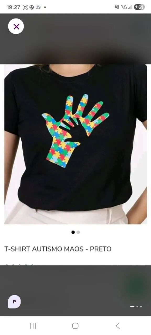 Camiseta tema Autismo