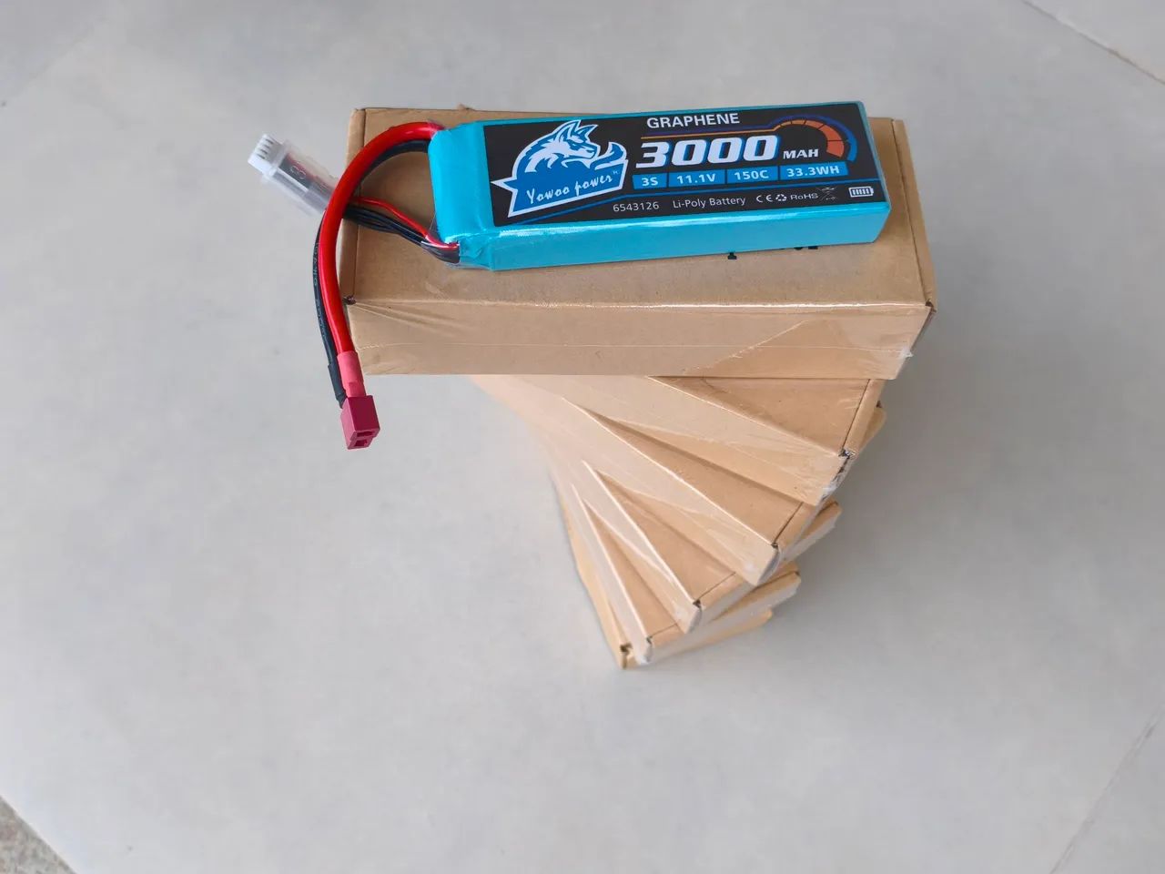 Bateria lipo 3S 3000 mah Grafeno. - Foto 3