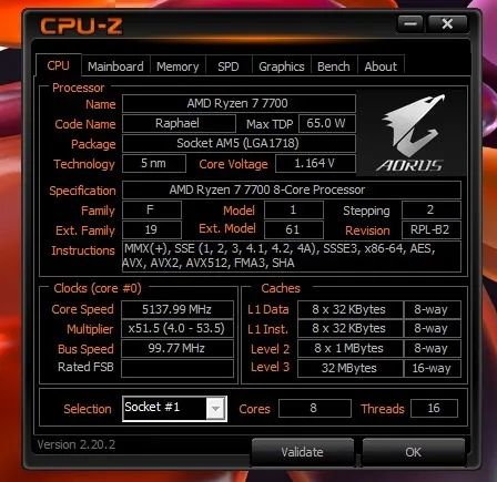 ryzen 7700 oem usado