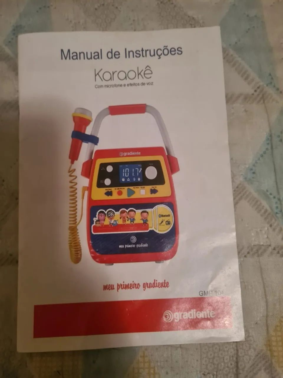 Meu Primeiro Gradiente Som Retrô Bluetooth  - Foto 4