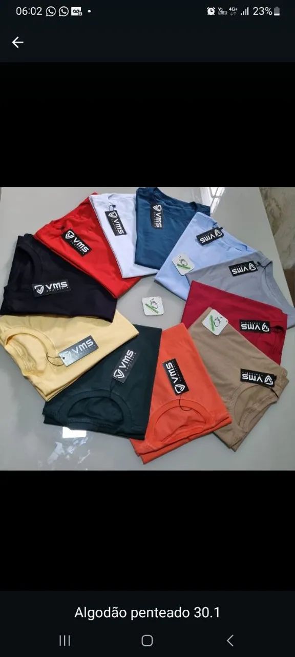 Camisas Básicas Masculina