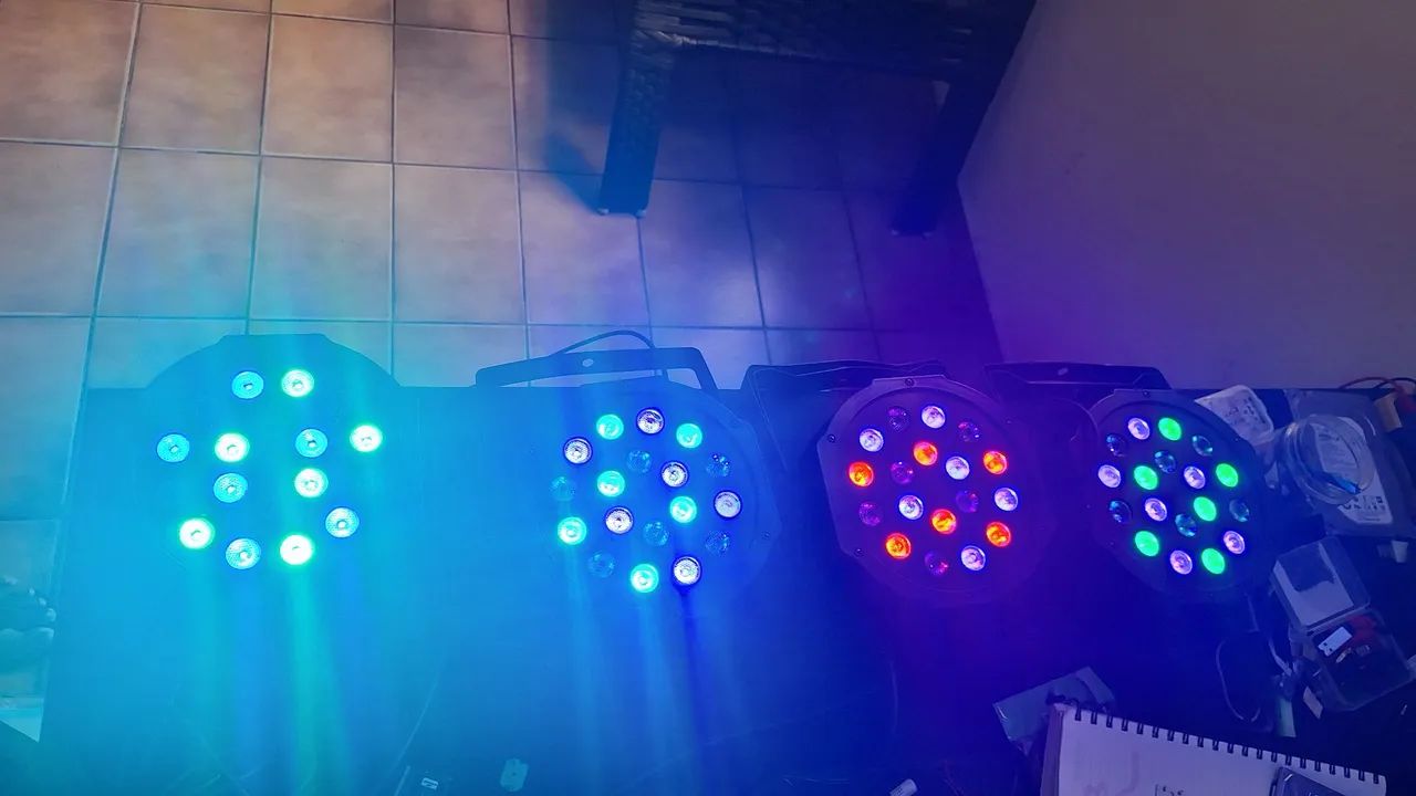 Par led dmx 18w - Foto 2