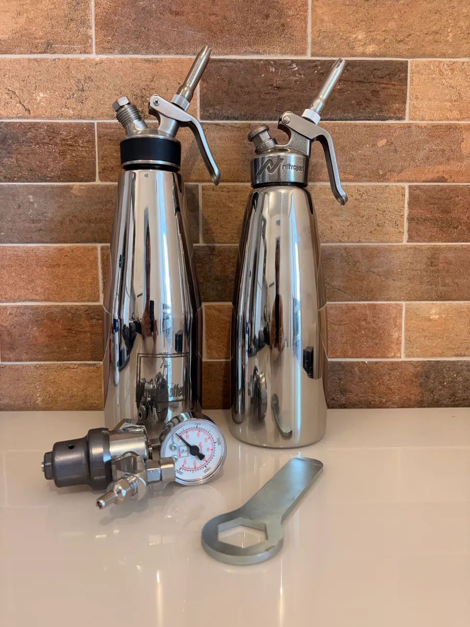 Kit Completo para Chantilly - Cilindros e Garrafas - Foto 3