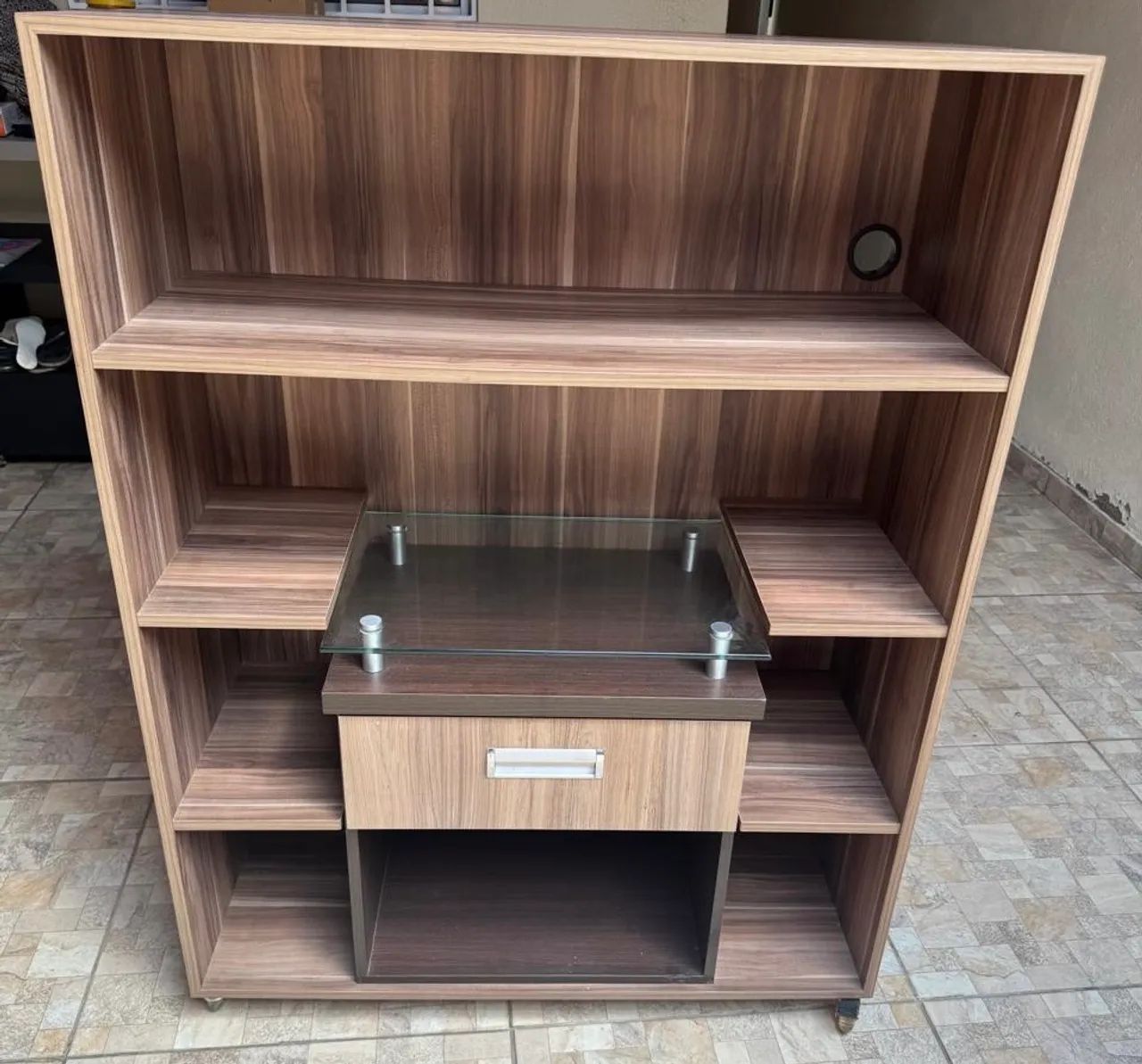 Rack / Estante Amadeirado - LINDO - Foto 2