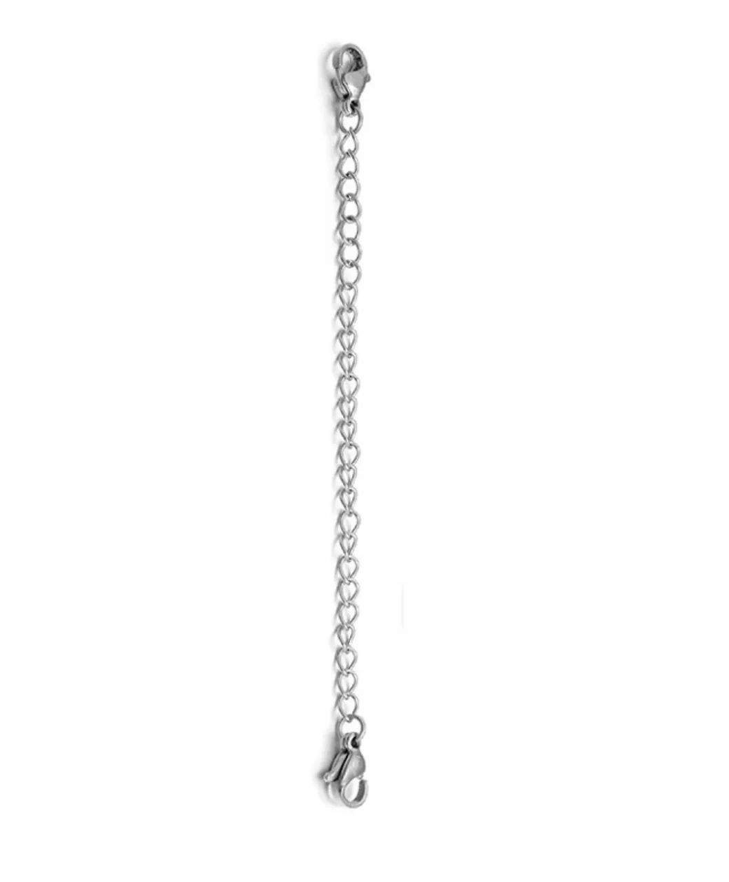 Extensor para colares 5 cm Prateada - Foto 3