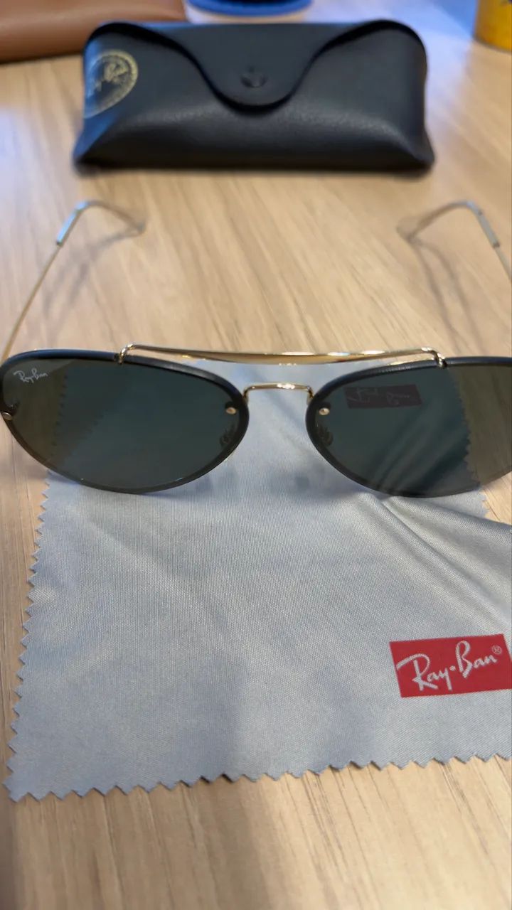 Óculos Ray-Ban Aviador Original - Foto 5