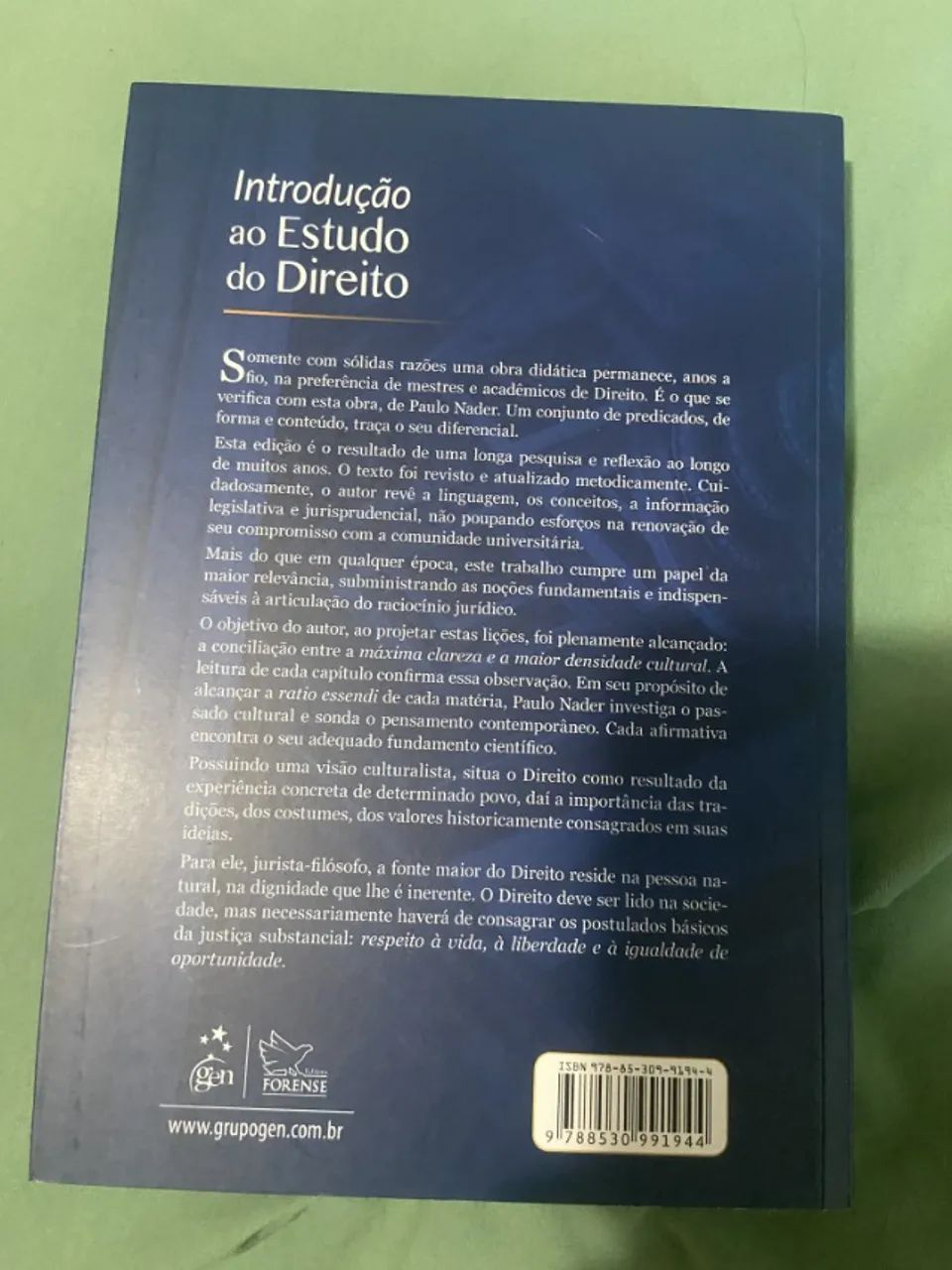 Introdução ao Estudo do Direito Paulo Nader 43ª Edição - Foto 3