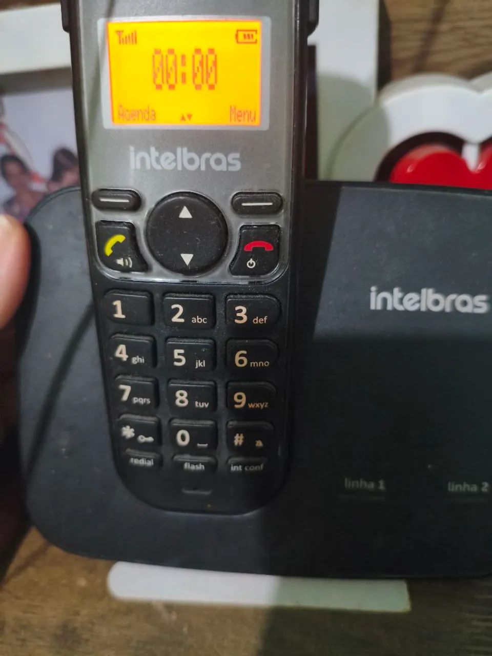 Telefone Sem fio com identificador de chamada  - Foto 3