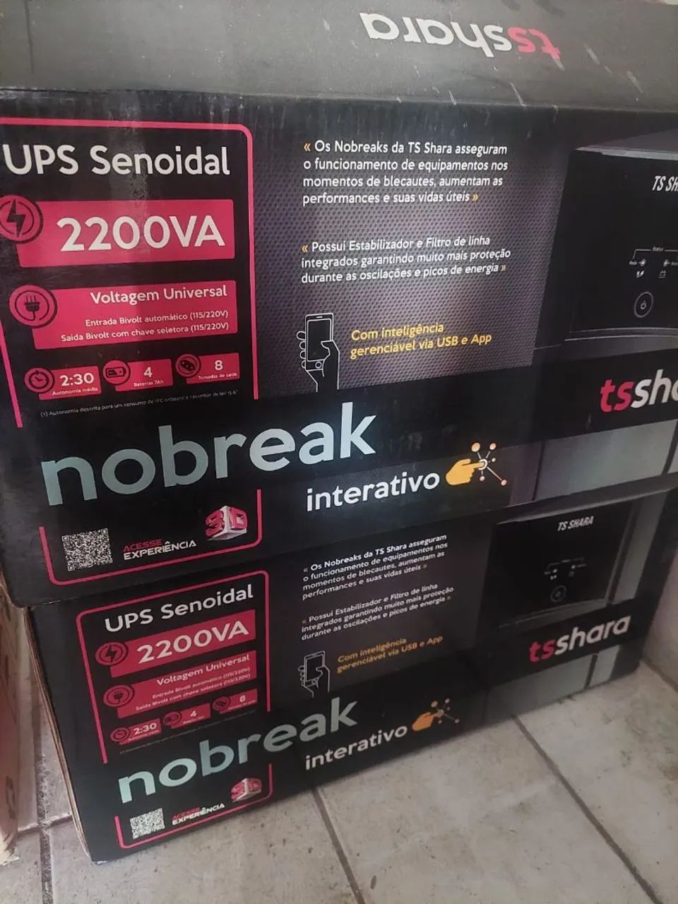 NOBREAK TS SHARA UPS SENOIDAL 2200VA - Foto 4