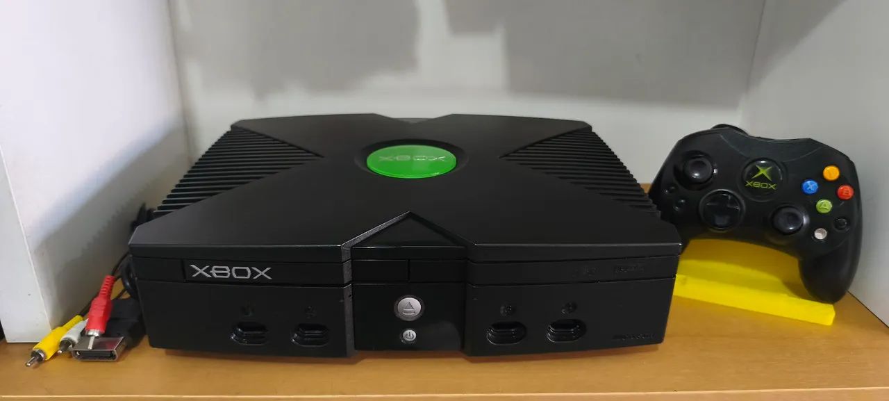 Xbox clássico completo (somos loja)