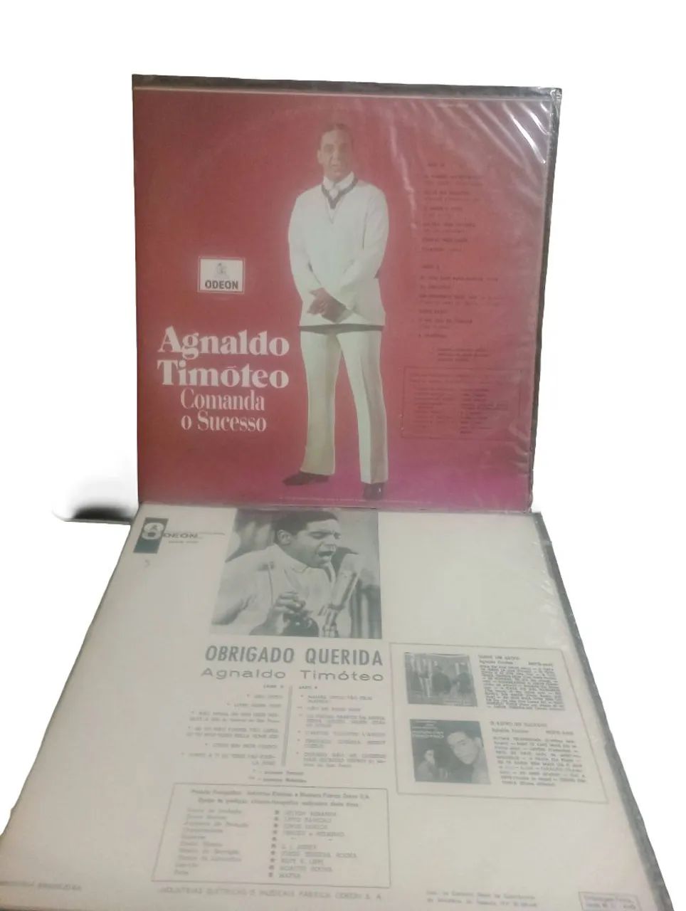Lote 2 LPs - Agnaldo Timóteo | Clássicos Românticos - Foto 2