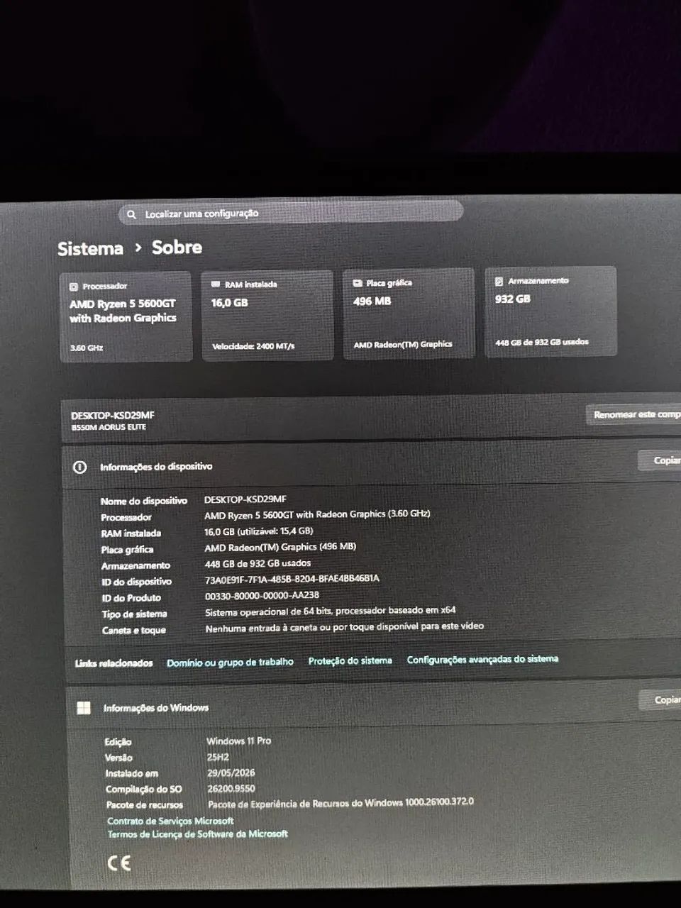 Computador Ryzen 5 5600 GT - Foto 4