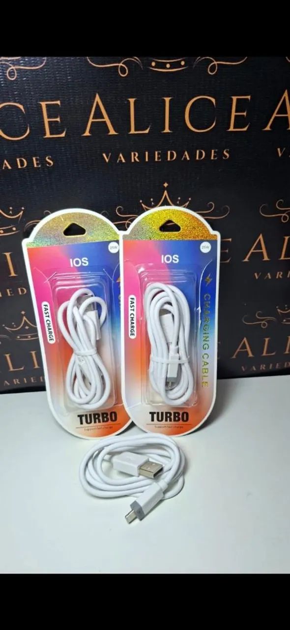 Cabo de iPhone USB Turbo 