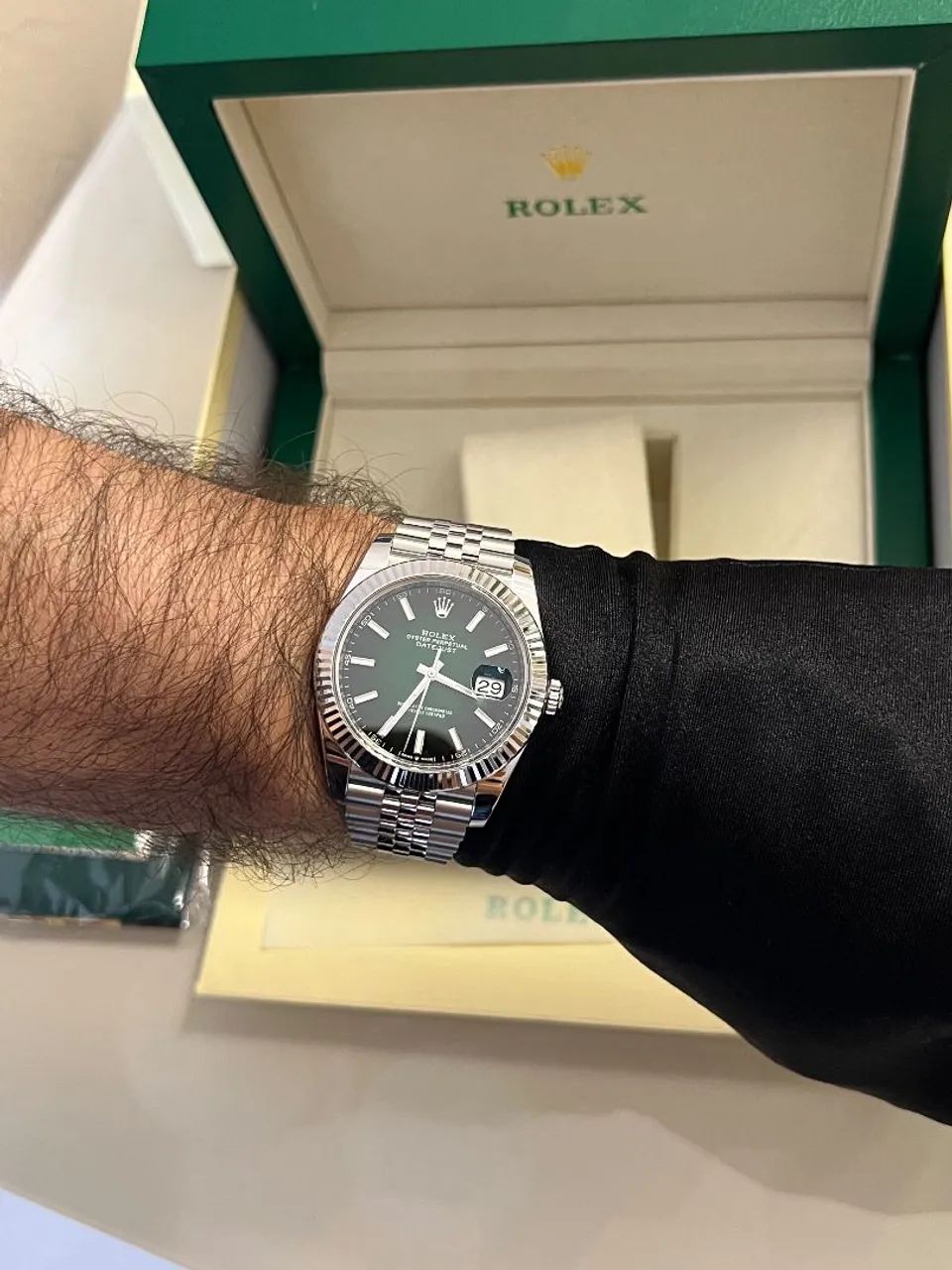 Rolex Datejust verde Ombré 2026 SUPER CLONE VSF - Foto 2