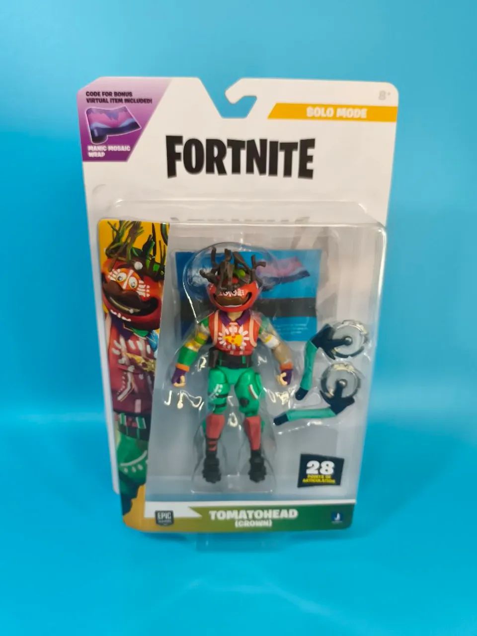Boneco Fortinite cabeça de tomate 