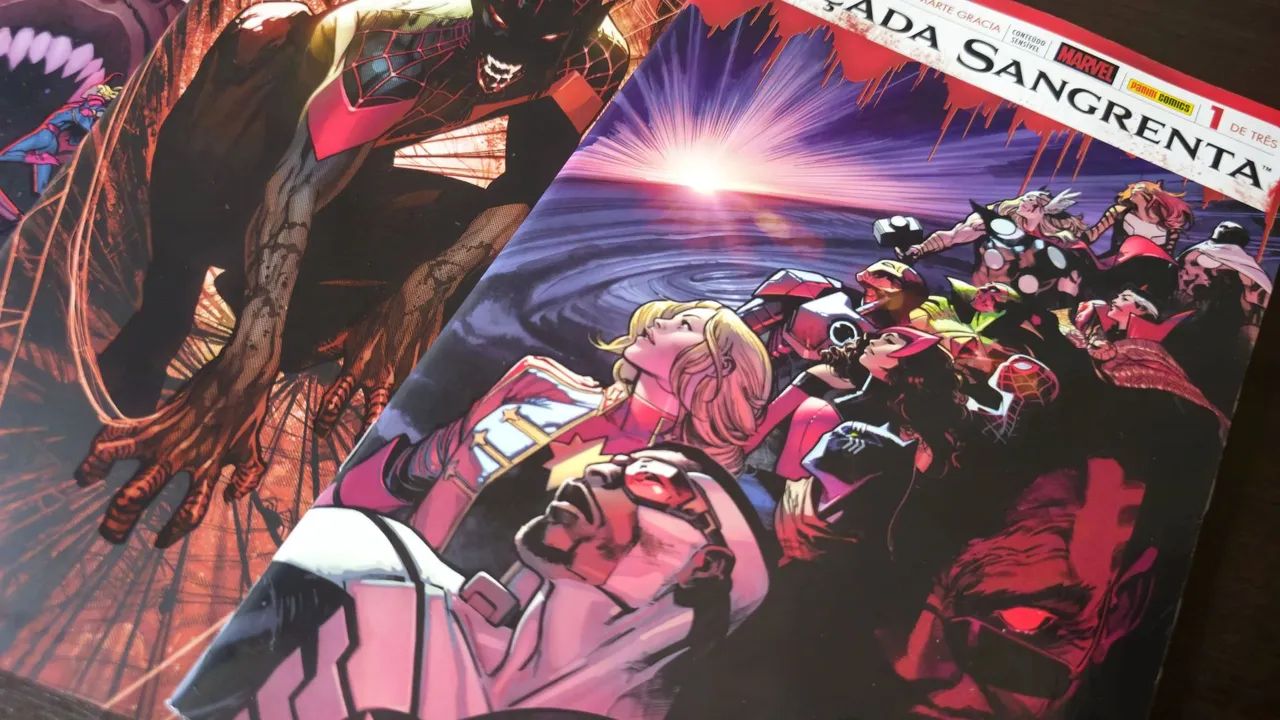Caçada Sangrenta Vol. 1, 2 e 3 (Completo) - Marvel - HQ Panini - Foto 3