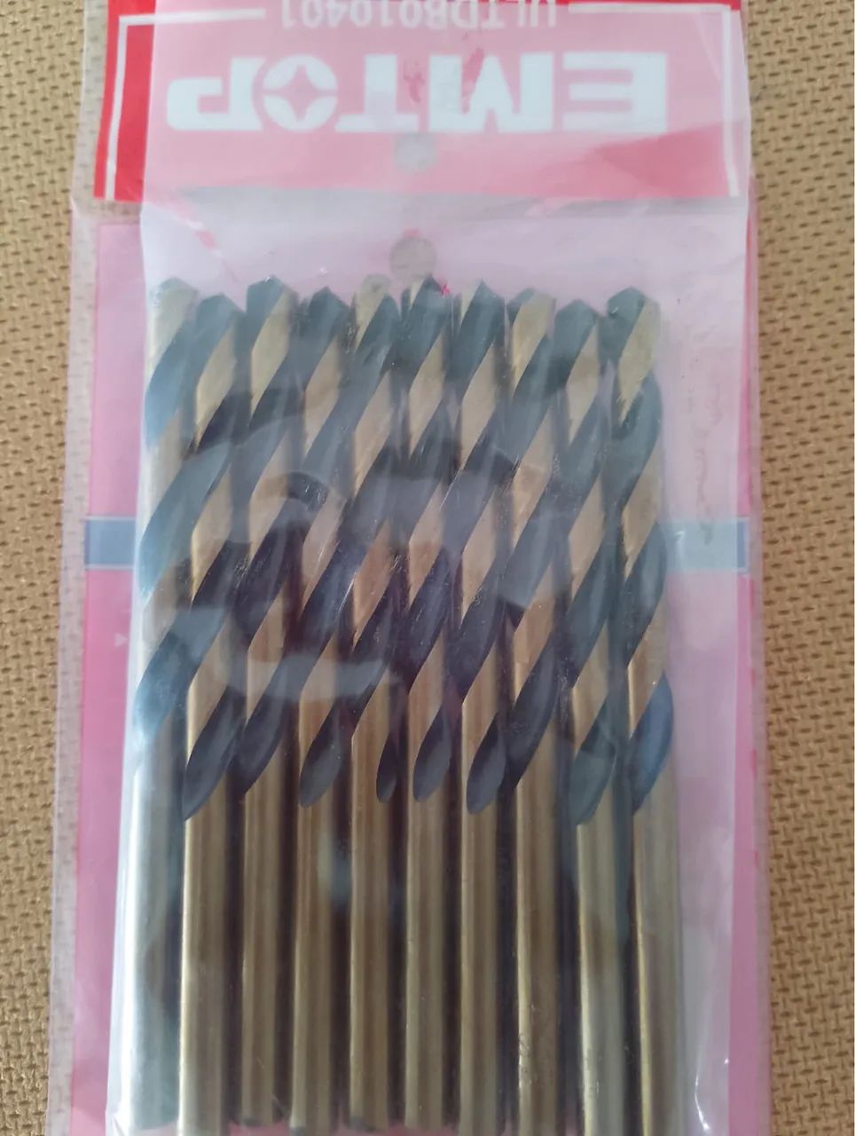 Conjunto de brocas de aço com 10 unidades 