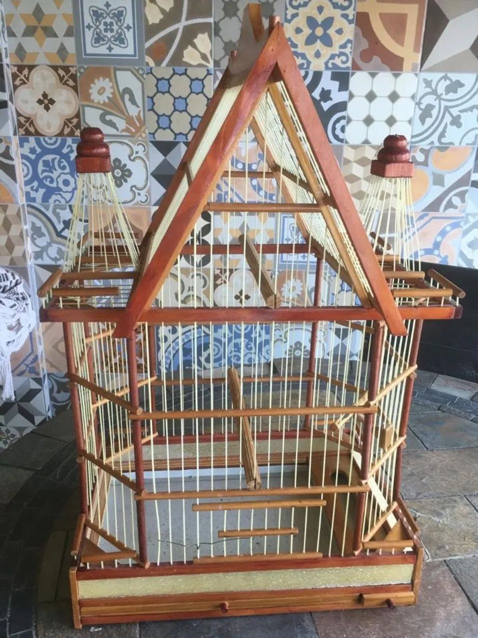 Gaiola  artesanal  linda  - Foto 2