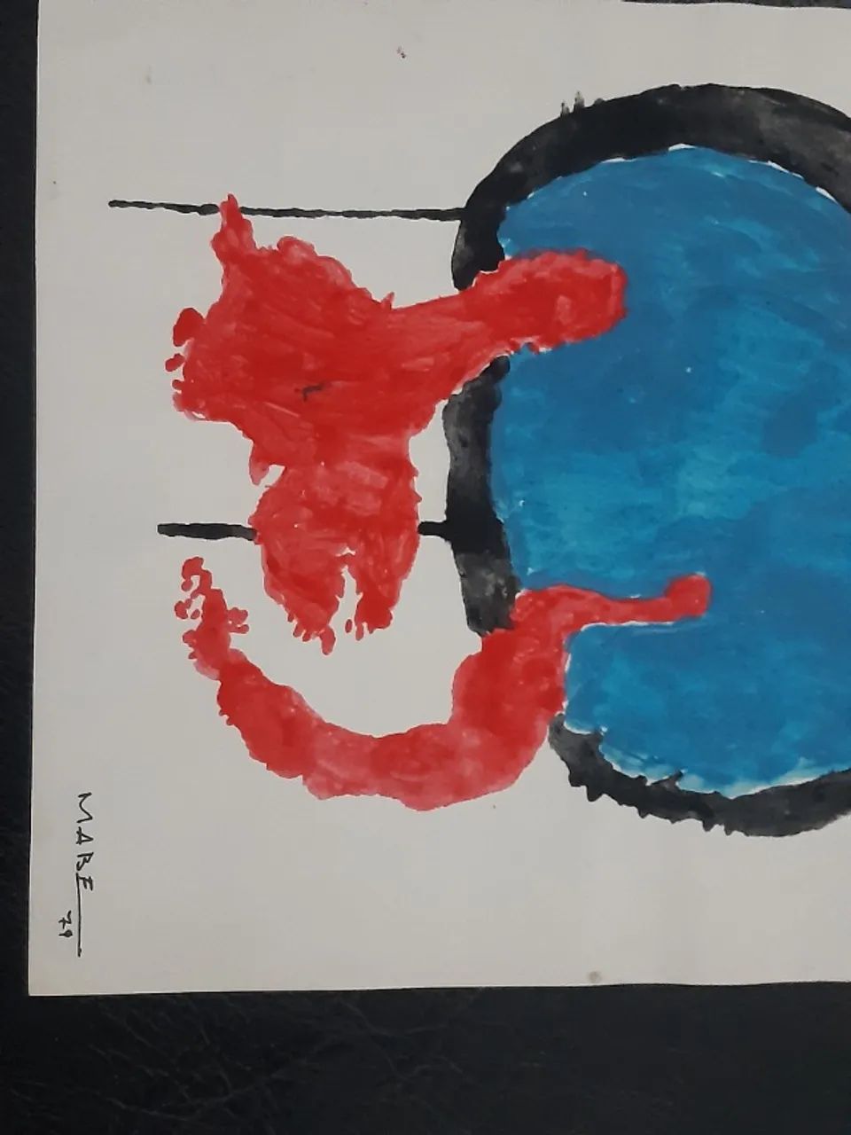 Pintura de Mabe, técnica mista - Foto 2