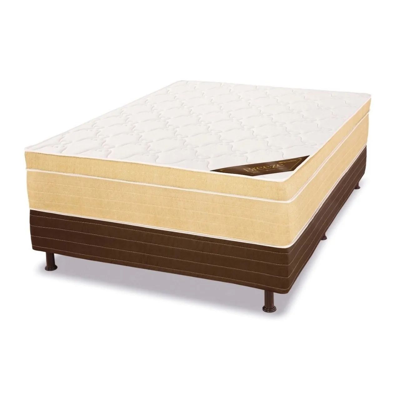     Vendo Cama Box Casal Conjugada Mola Ensacada