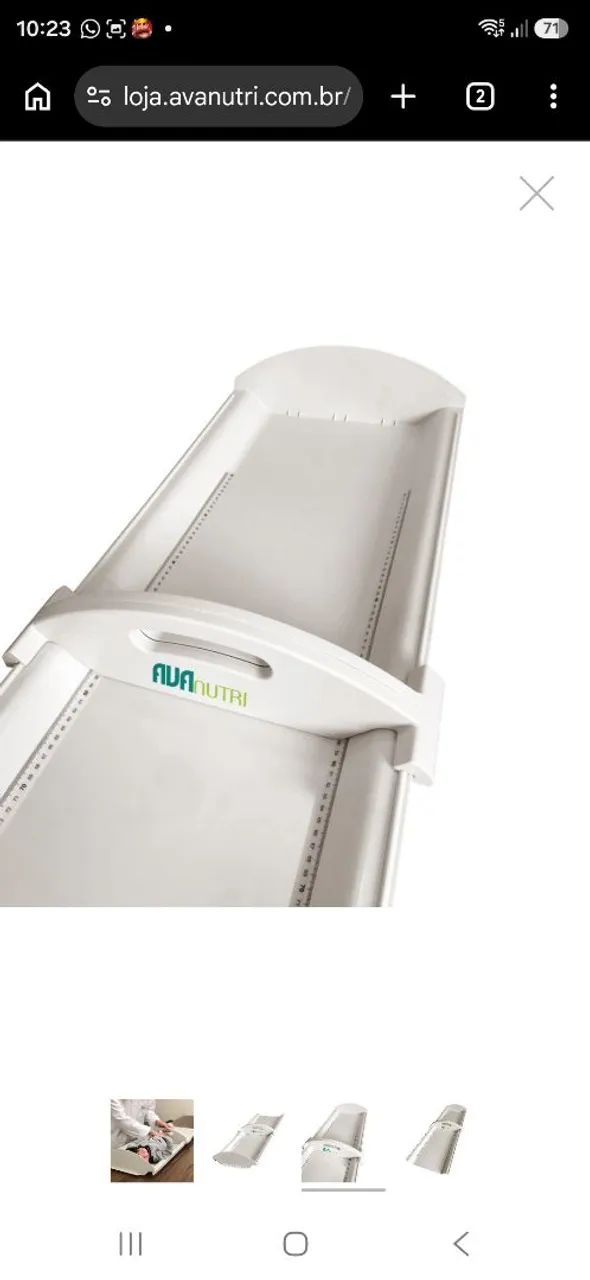 INFANTOMETRO BASE ABS -  AVA 417 - Foto 2