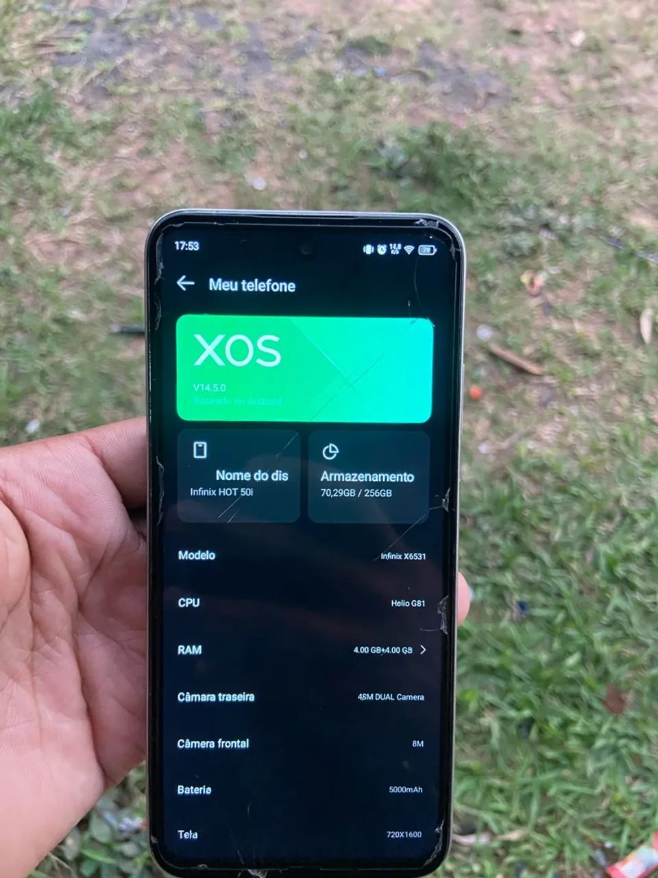 Vendo celular Infinix HOT 50i - Foto 4