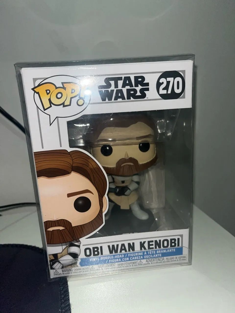 Funko pop star wars obi wan kenobi 270 com case protetora  - Foto 2