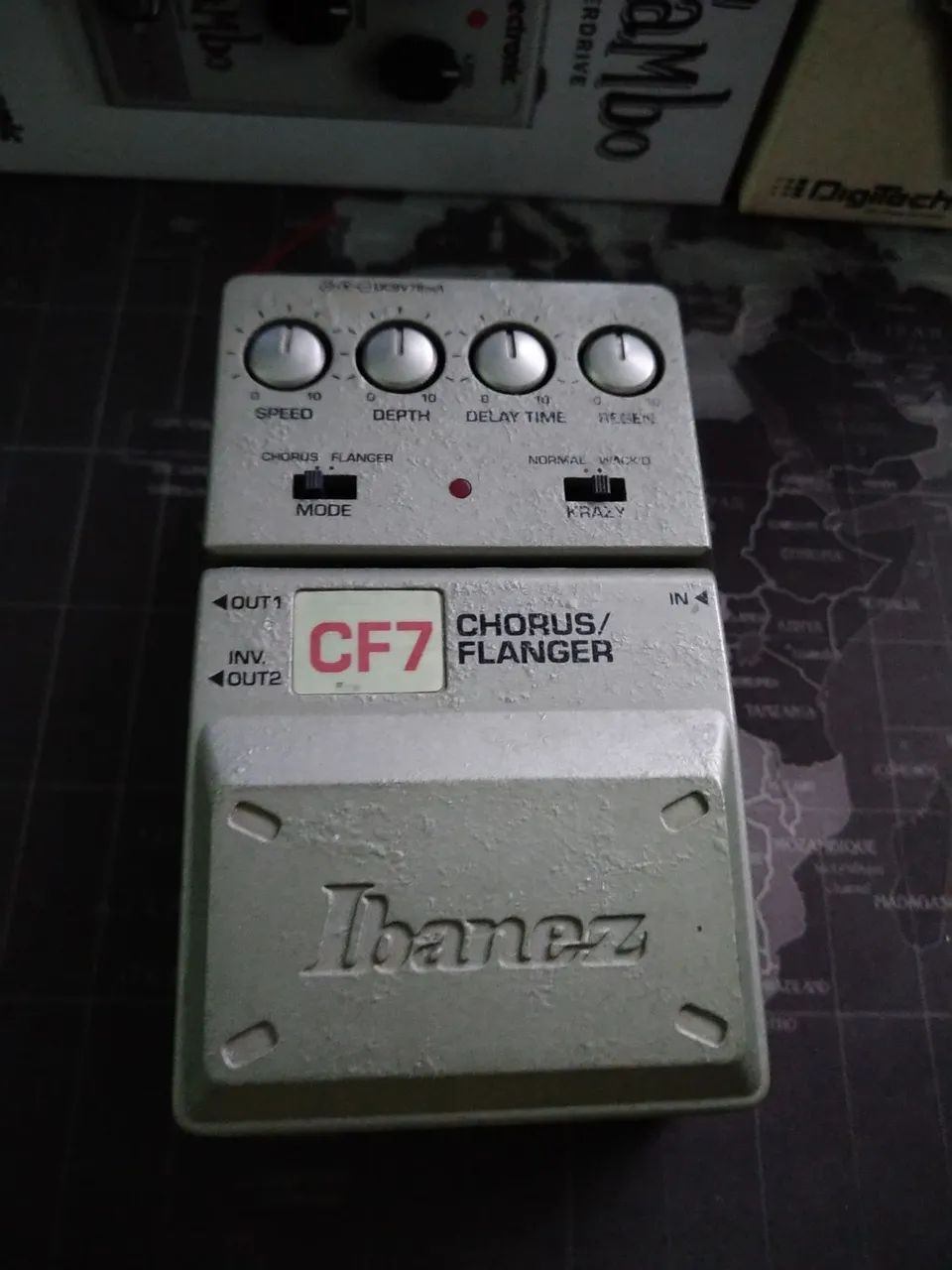 Pedal Ibanez Chorus/Flanger CF7 - Instrumentos musicais - Vila