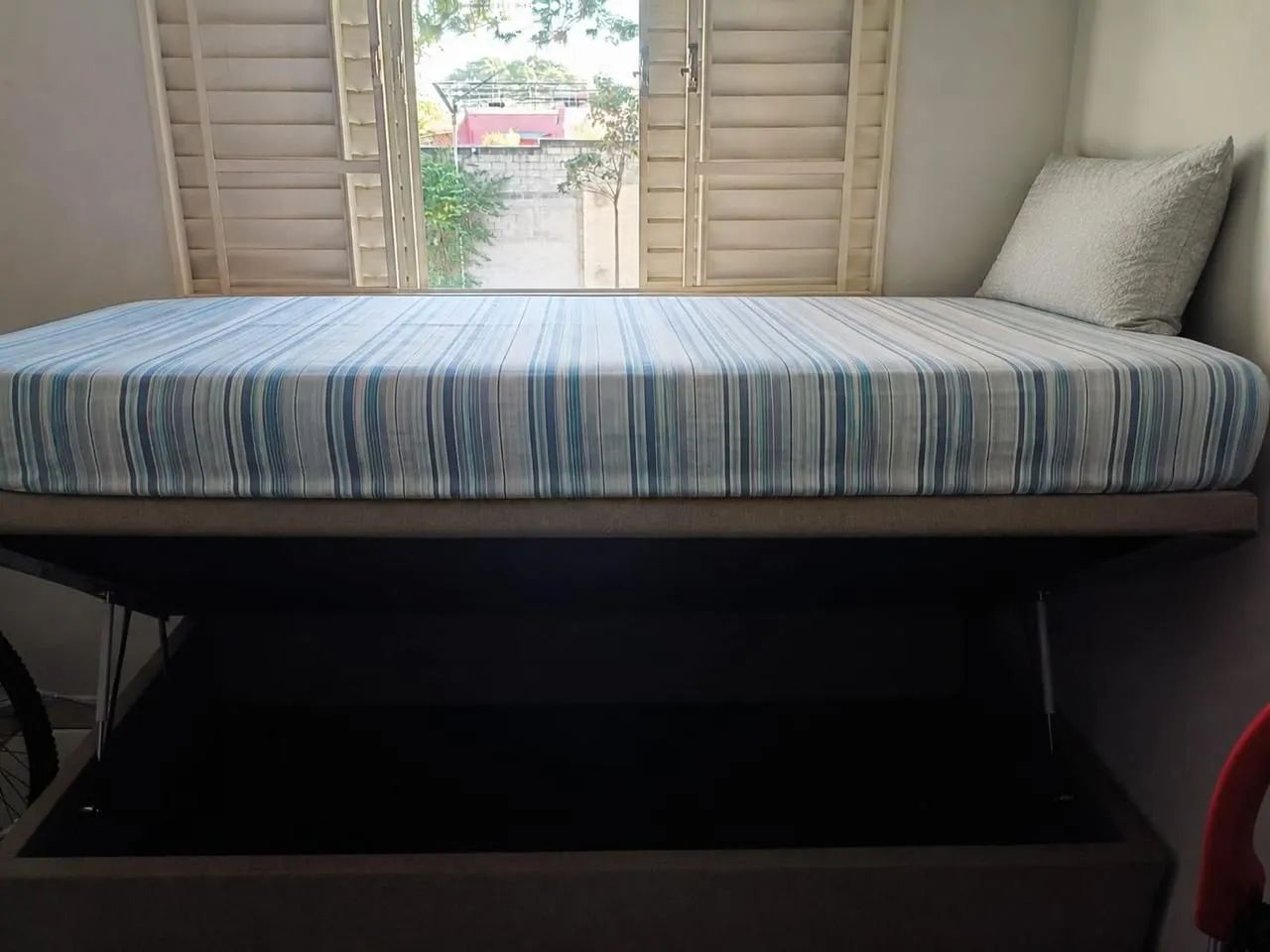 Cama Box solteiro fabriespuma