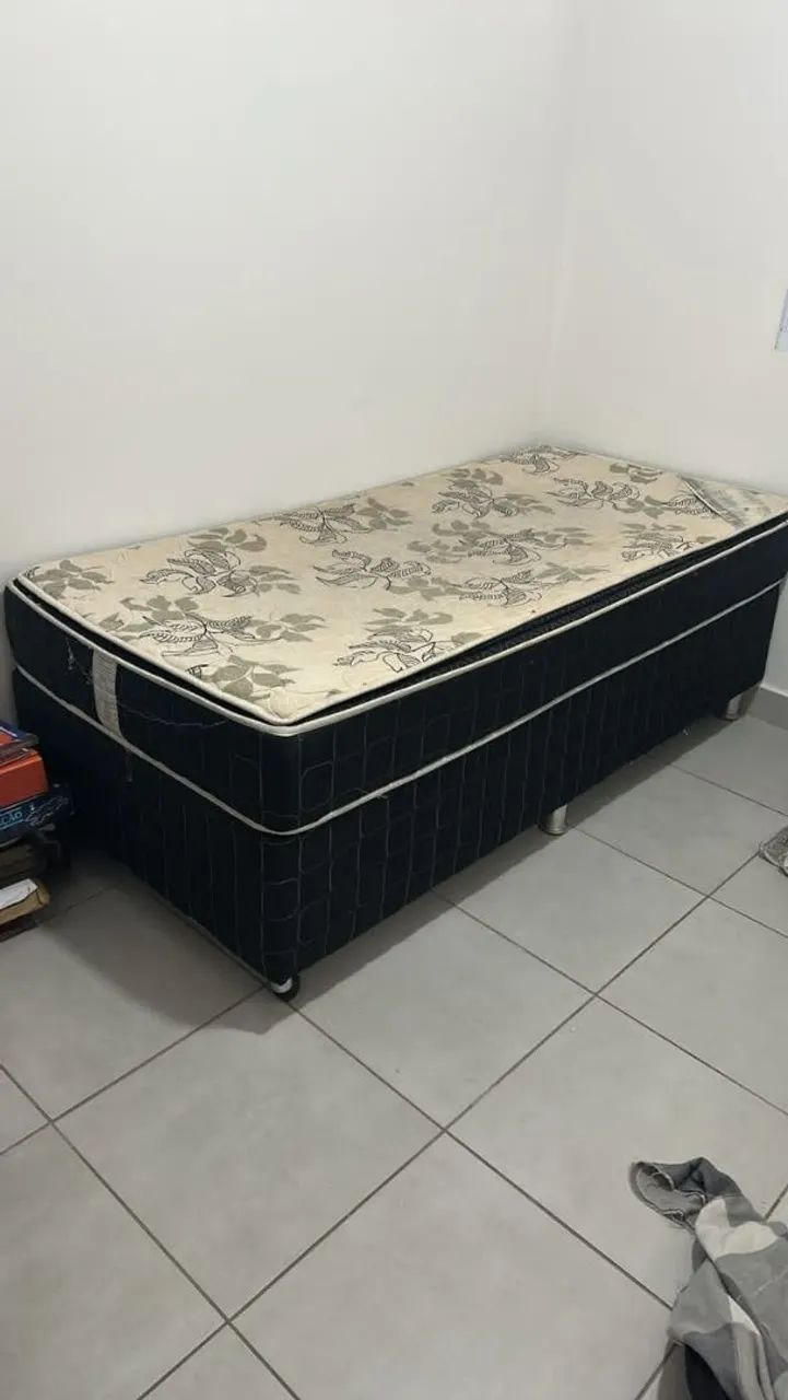 Cama box solteiro 