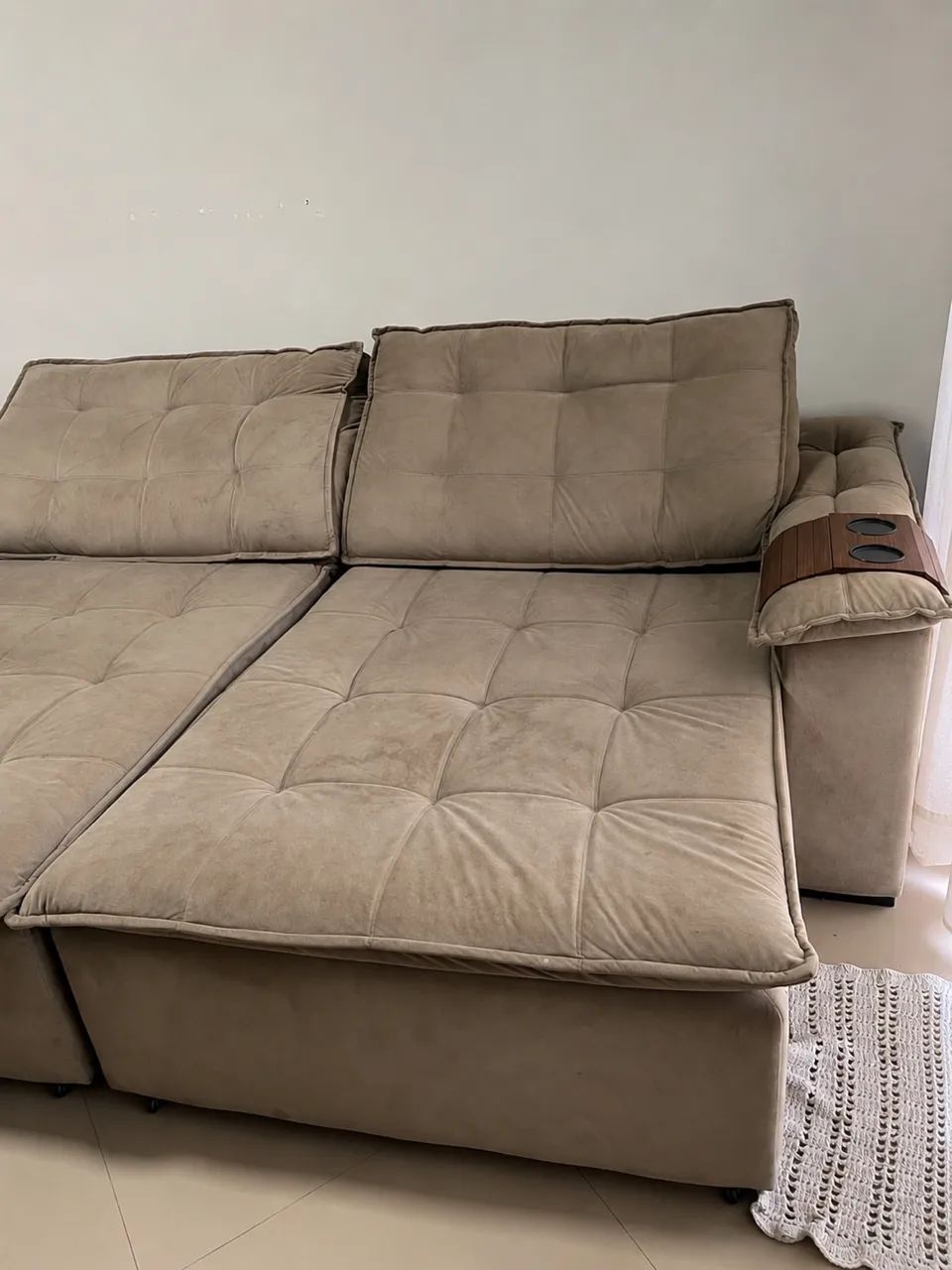Sofá Retrátil e Reclinável 2,80m - Foto 3
