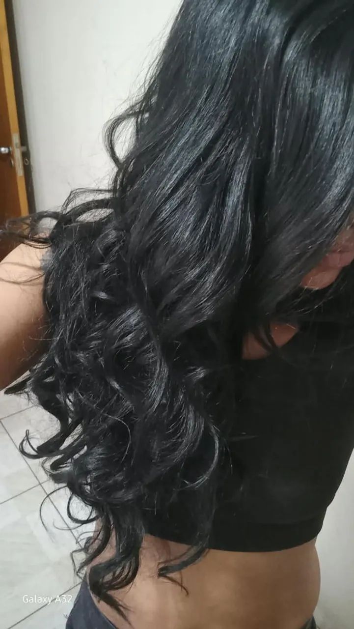 Lace Chanel e uma longa cacheada 250 as 2