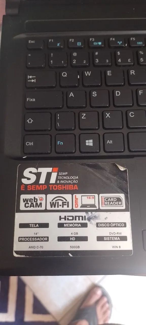 Notebook STi SEMP TOSHIBA  - Foto 3